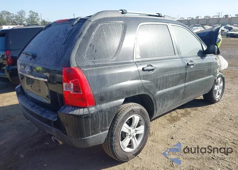 2010 Kia Sportage Lx z USA, uszkodzony, nr VIN KNDKG3A45A7720720